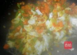 三色蛋炒饭的做法图解4