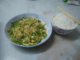 蒜薹炒鸡蛋