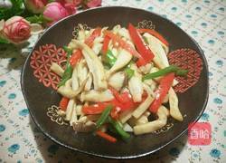 素炒手撕杏鲍菇的做法图解7