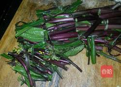 炝炒红菜苔的做法图解1
