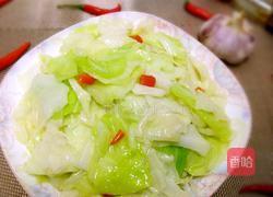 清炒包菜的做法图解7