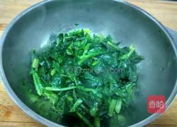 黑米菠菜米糊的做法图解3
