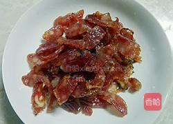 蒜心炒腊肠的做法图解4