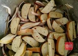 凉拌素鸡豆腐（五彩斑斓）的做法图解4
