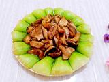 香菇炒油菜