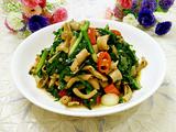 韭菜炒鸭肠