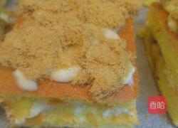 奶油菠萝夹心肉松蛋糕的做法图解16