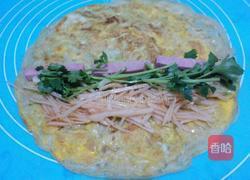 土豆丝鸡蛋卷饼的做法图解17