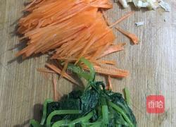 凉拌茼蒿胡萝卜的做法图解6