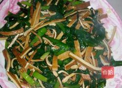 韭菜炒香干的做法图解8