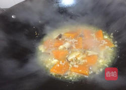 香菇肉沫拌南瓜的做法图解7