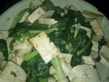 菠菜豆腐菜