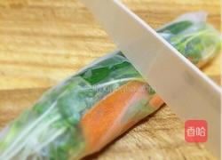 迎春（沙拉春卷）的做法图解10
