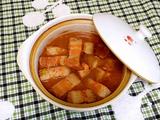 茶香砂锅腐乳肉