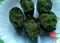 海藻寿司的做法图解8