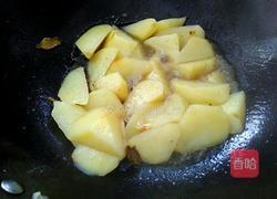 土豆烧油面筋的做法图解7