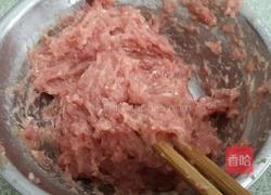 白萝卜肉丸子的做法图解2