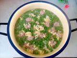 豌豆肉圆汤