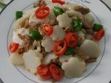 山药炒肉丝