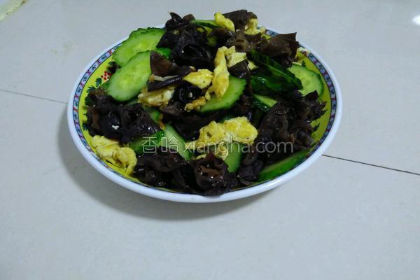 黄瓜炒鸡蛋