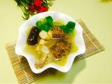 人参花菇鸡汤