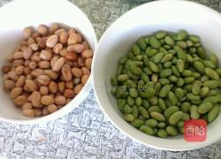 青豆花生米的做法图解2