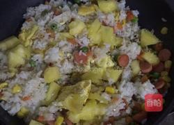 菠萝炒饭的做法图解10