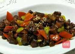 溜小牛肉丁的做法图解7