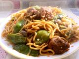 扁豆小排焖面