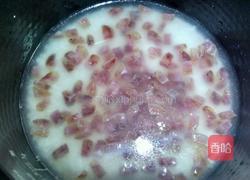 茼蒿香肠菜饭的做法图解4