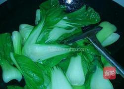  香菇耗油上海青的做法图解1