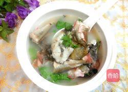 冬菜煮红角鱼的做法图解7