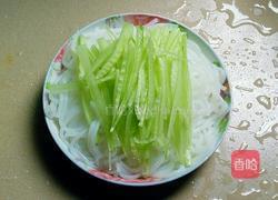肉丝淋凉米粉的做法图解7