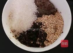桂花糖、芝蔴、梅干菜包子的做法图解2