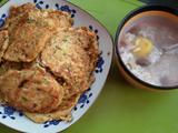 豆腐渣饼配板栗山药大米粥的做法[图]