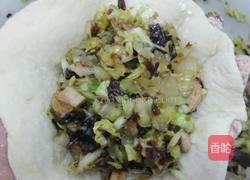 白菜剩扣肉包子的做法图解12