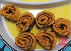 胡萝卜香菇厚蛋烧的做法图解11