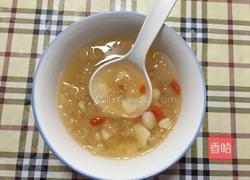 银耳莲子百合枸杞羹（添加山药）的做法图解7