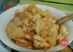 西红柿炒菜花的做法图解4