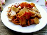 杏鲍菇炒肉片