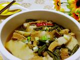 长豆角山药炖猪肉