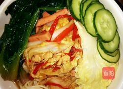 蔬菜肉丝面的做法图解8