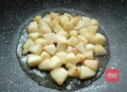 苹果炒饭的做法图解4