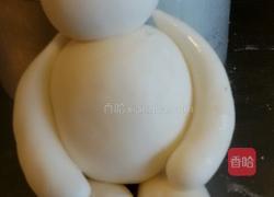翻糖捏塑（大白）的做法图解7