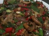 香辣鸡杂
