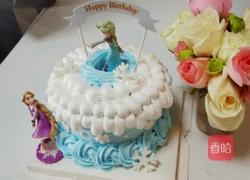 冰雪奇缘蛋糕的做法图解16