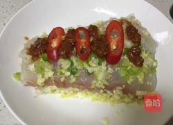 豆瓣蒸龙胆石斑的做法图解4