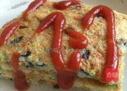 香煎冷饭的做法图解3