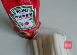 番茄酱炒年糕的做法图解1