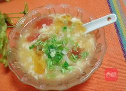 西红柿蛋花汤的做法图解9